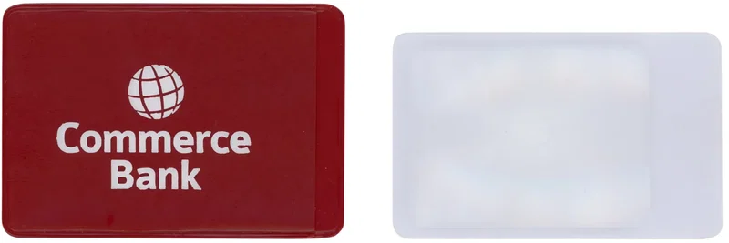 Custom 5X Magnifying Card in a Protective Vinyl Case (Fresnel Lens) — view 4