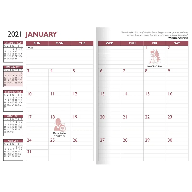 Custom Academic Planner (7x10) — view 5