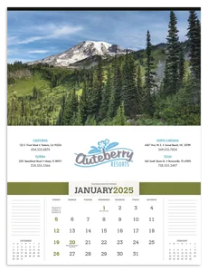 Custom American Splendor without Date Blocks Calendar