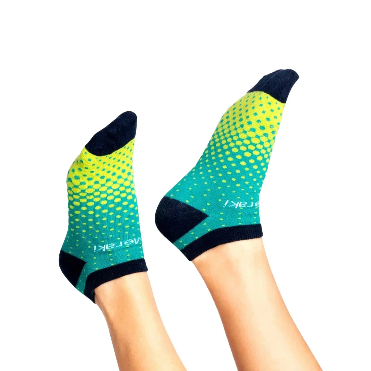 Custom Socks, front view of Style 4 branded promotional socks