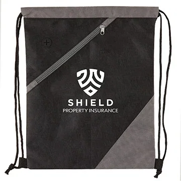Apex RPET Non-Woven Drawstring Backpack — view 4
