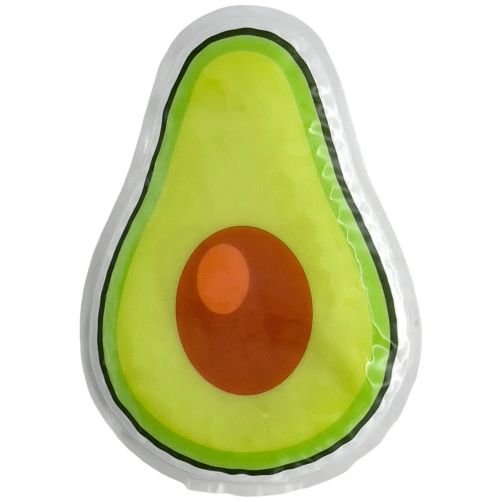 Logo Avocado Gel Bead Hot/Cold Pack — view 2