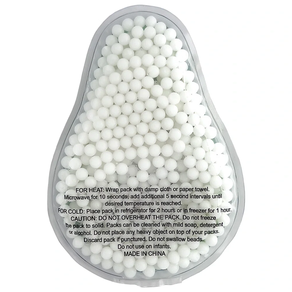 Logo Avocado Gel Bead Hot/Cold Pack — view 4