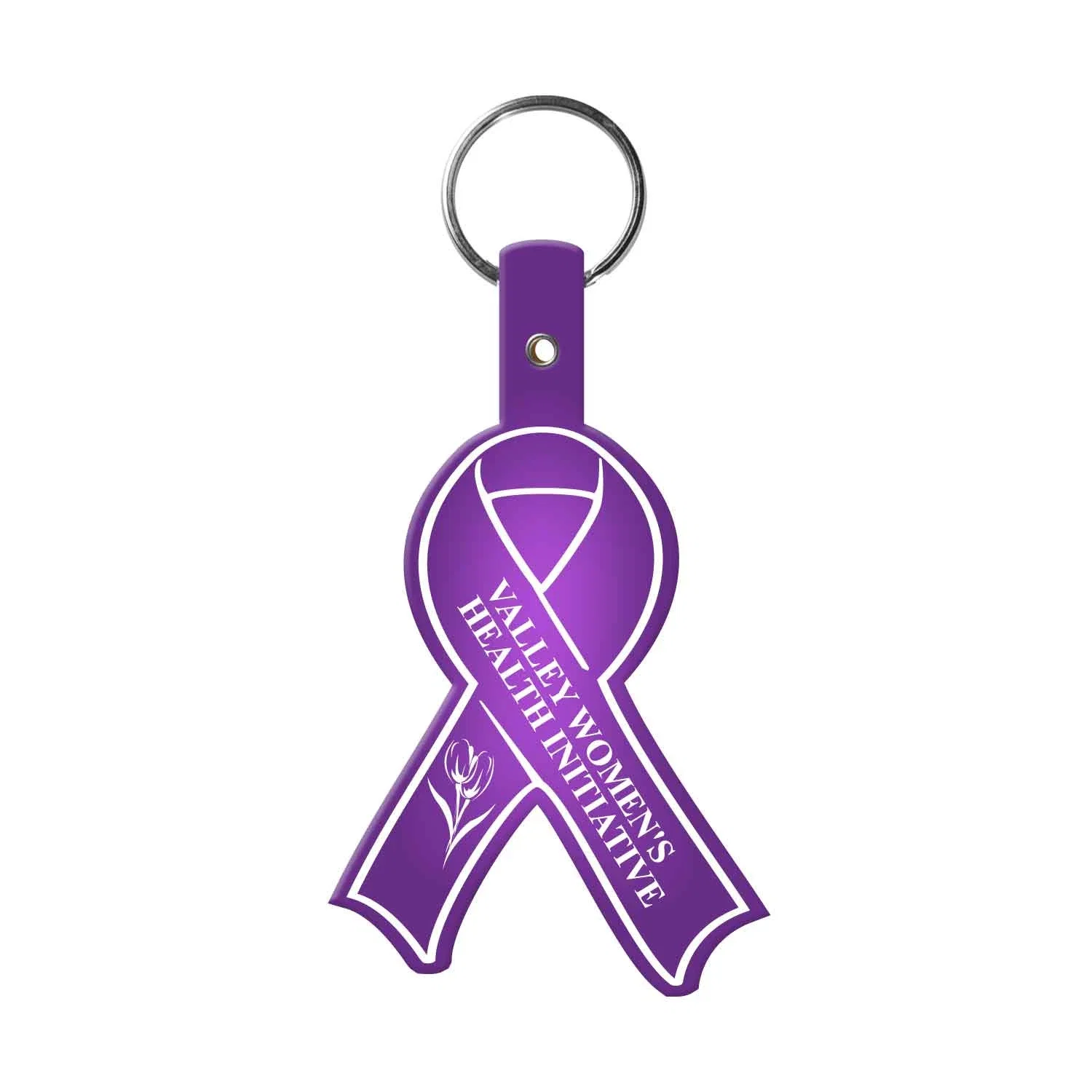 Awareness Ribbon Flexible Key Tag — view 4
