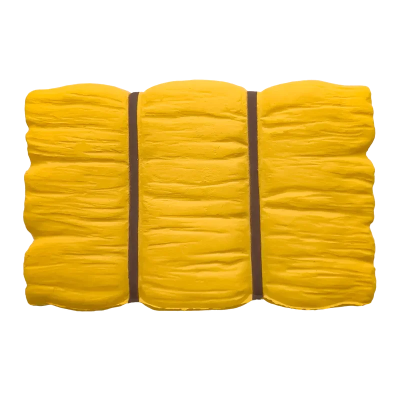 Custom Printed Bale of Hay Stress Reliever — view 5