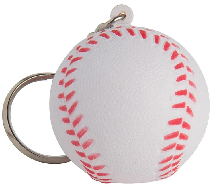 Baseball Keyring Stress Reliever — view 3