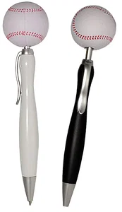 Customized Baseball Top Click Pen