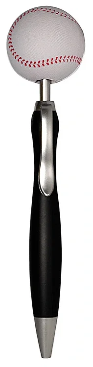 Customized Baseball Top Click Pen — view 4