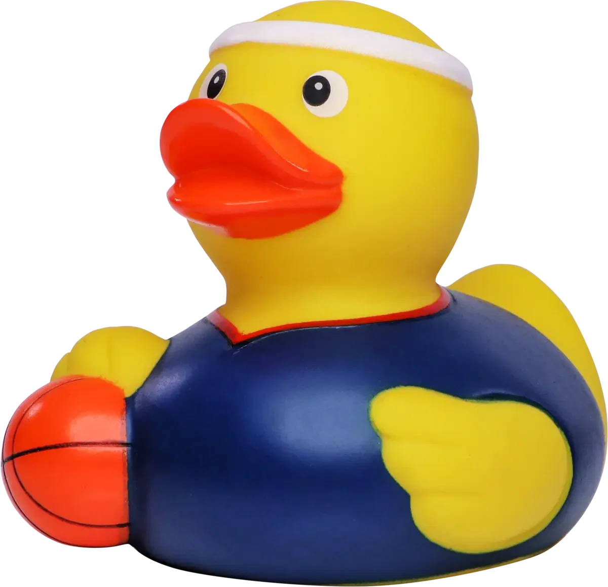 Custom Printed Basketball Rubber Duck — view 4