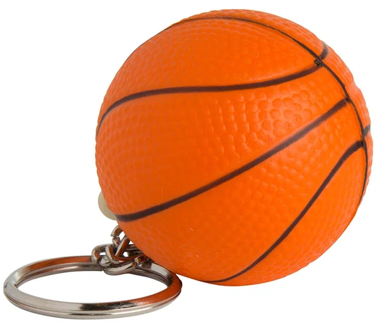 Basketball Keyring Stress Reliever — view 4