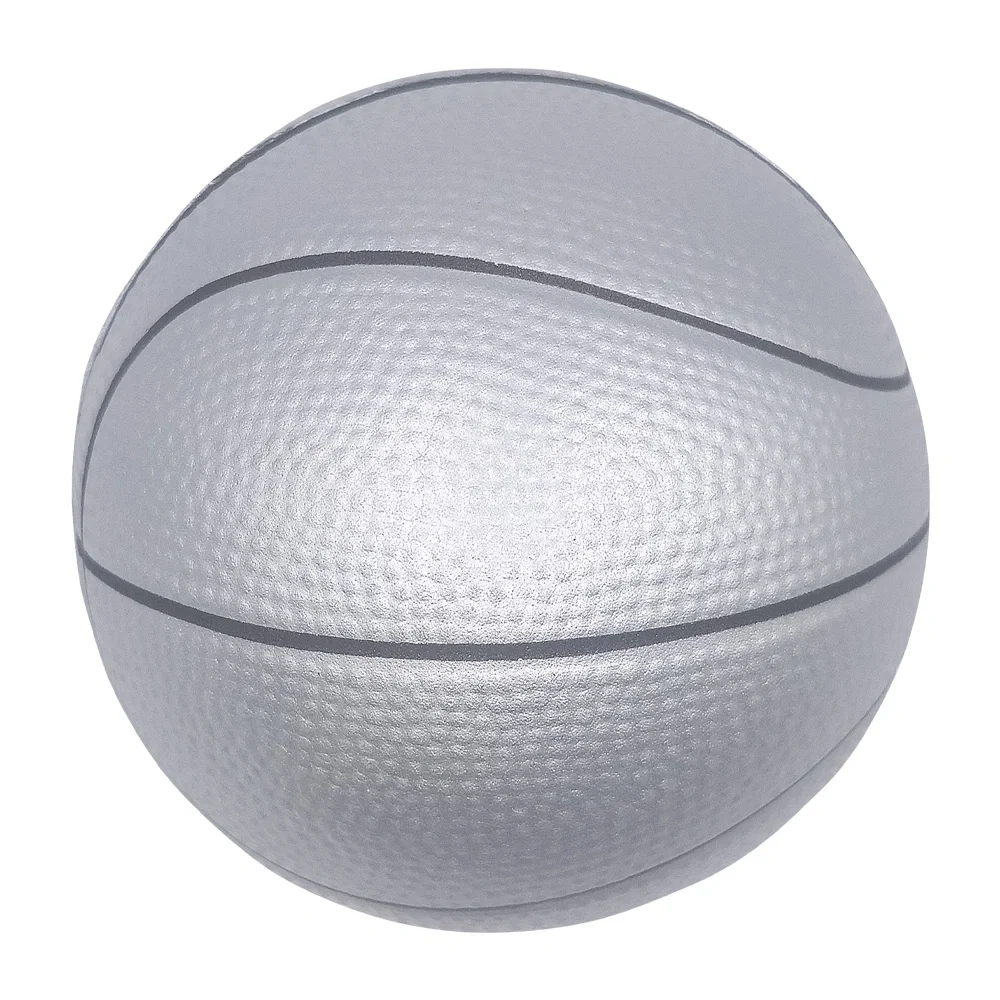 Imprinted Basketball Stress Reliever — view 2