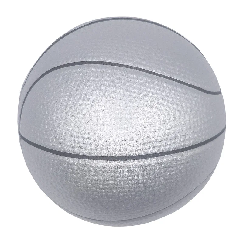 Imprinted Basketball Stress Reliever — view 2