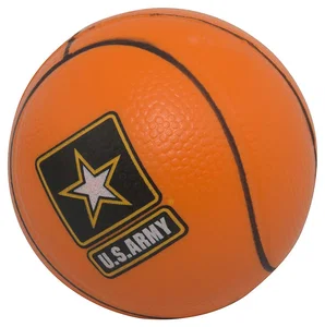 Imprinted Basketball Stress Reliever