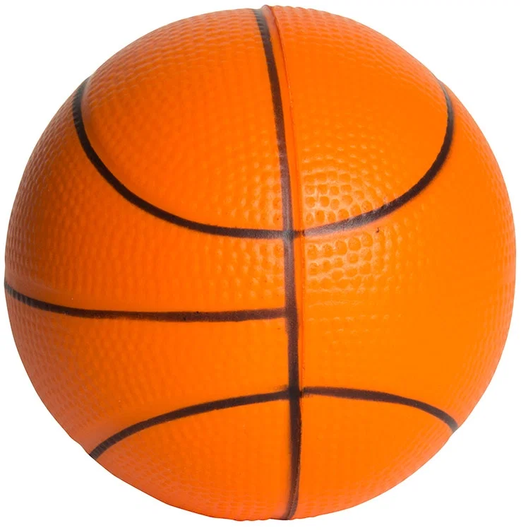 Imprinted Basketball Stress Reliever — view 16