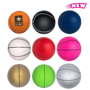 Imprinted Basketball Stress Reliever