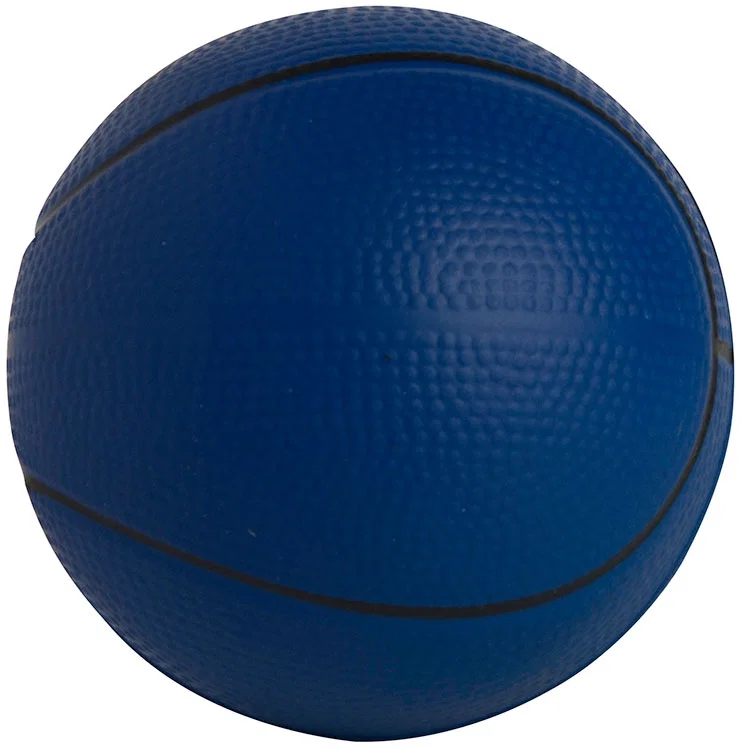 Imprinted Basketball Stress Reliever — view 3