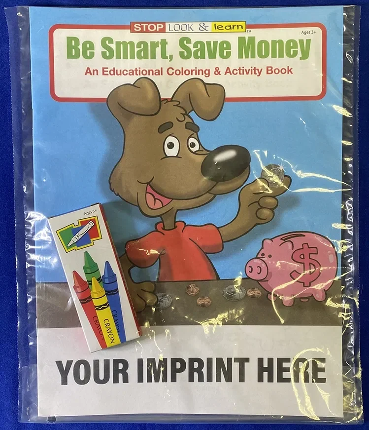 Be Smart, Save Money Coloring & Activity Book — view 2