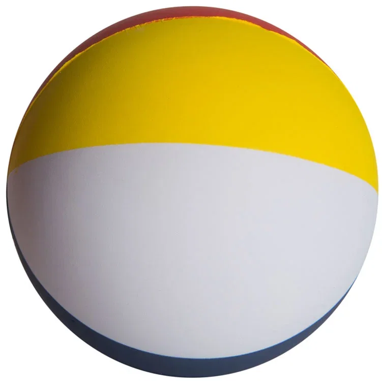 Custom Printed Beach Ball Stress Reliever — view 3