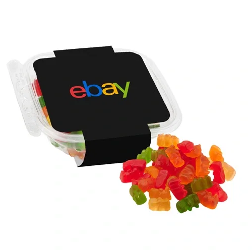 Custom Branded Candy Storage Jars — view 1