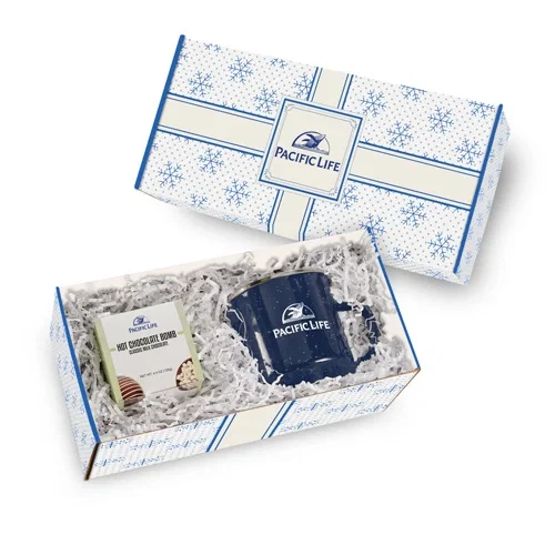 Custom Branded Cocoa & Chill Gift Set — view 2