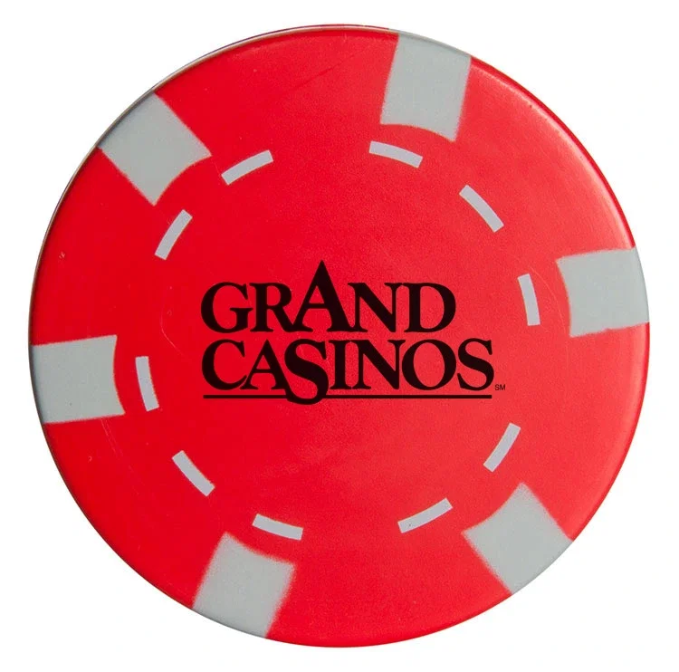 Promotional Casino Chip Stress Reliever — view 3