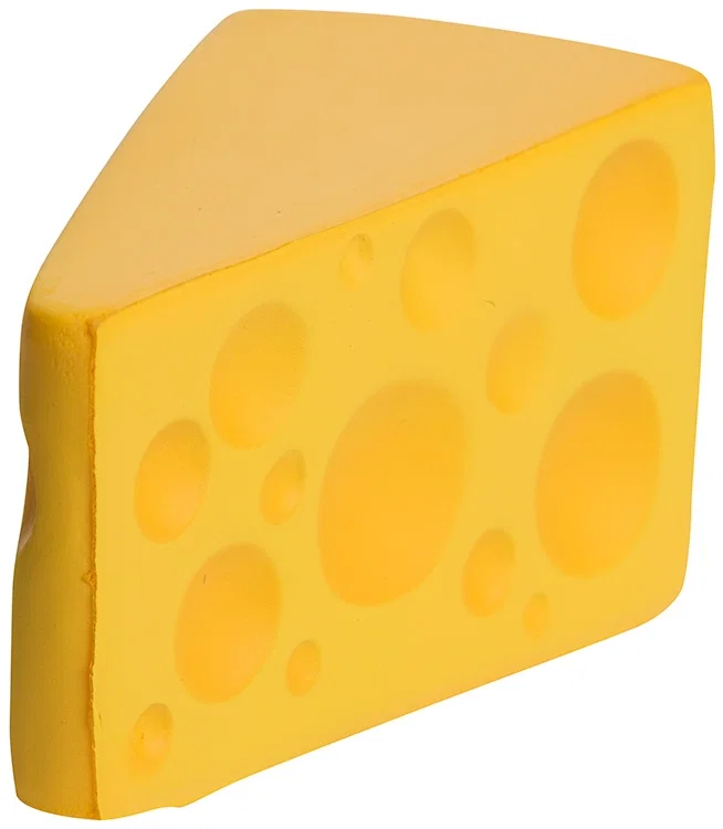 Cheese Wedge Stress Reliever — view 2