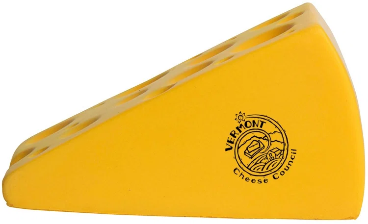 Cheese Wedge Stress Reliever — view 4