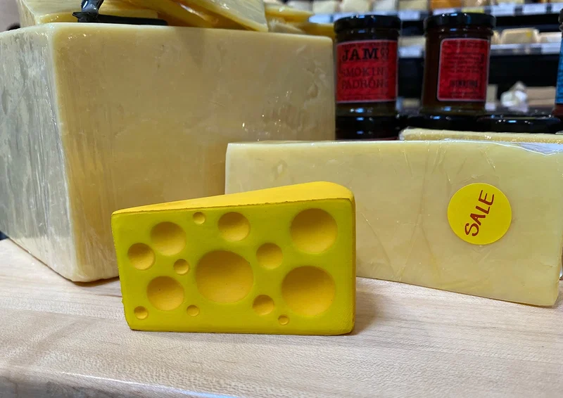 Cheese Wedge Stress Reliever — view 9