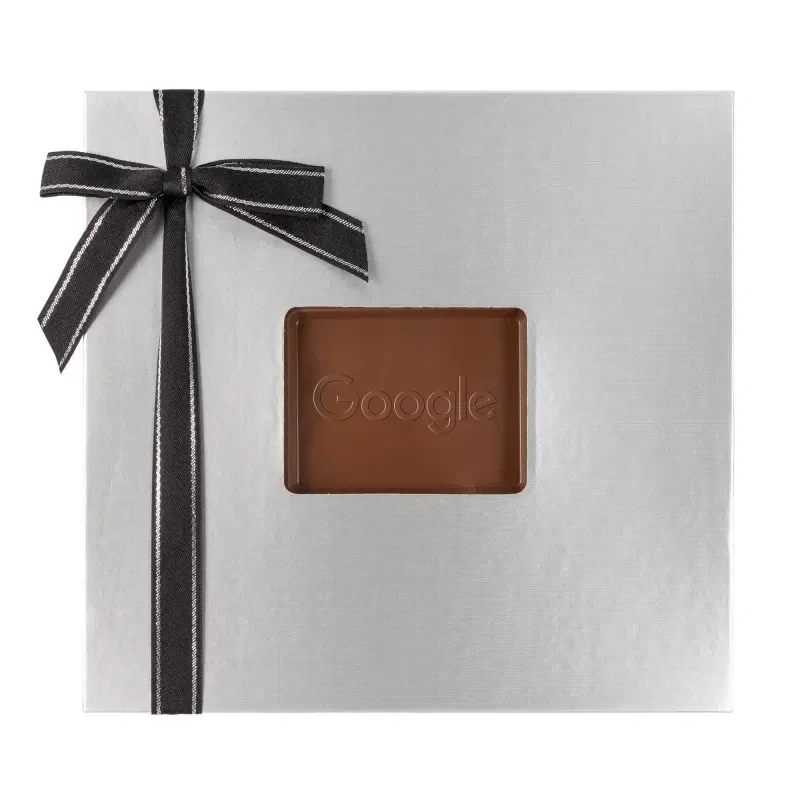 Custom Chocolate Squares Gift Box (13 1/2oz.) — view 3