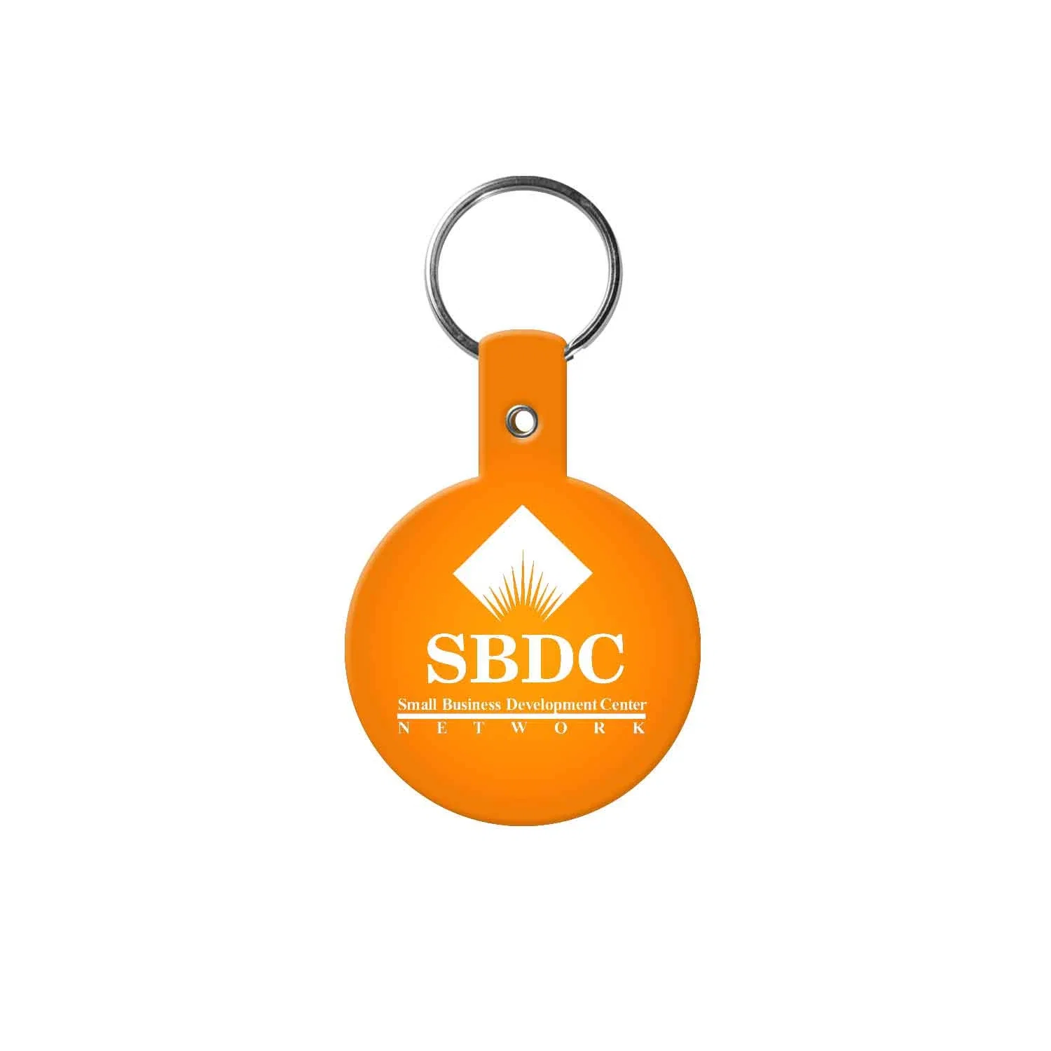 Circle Flexible Key Tag — view 2