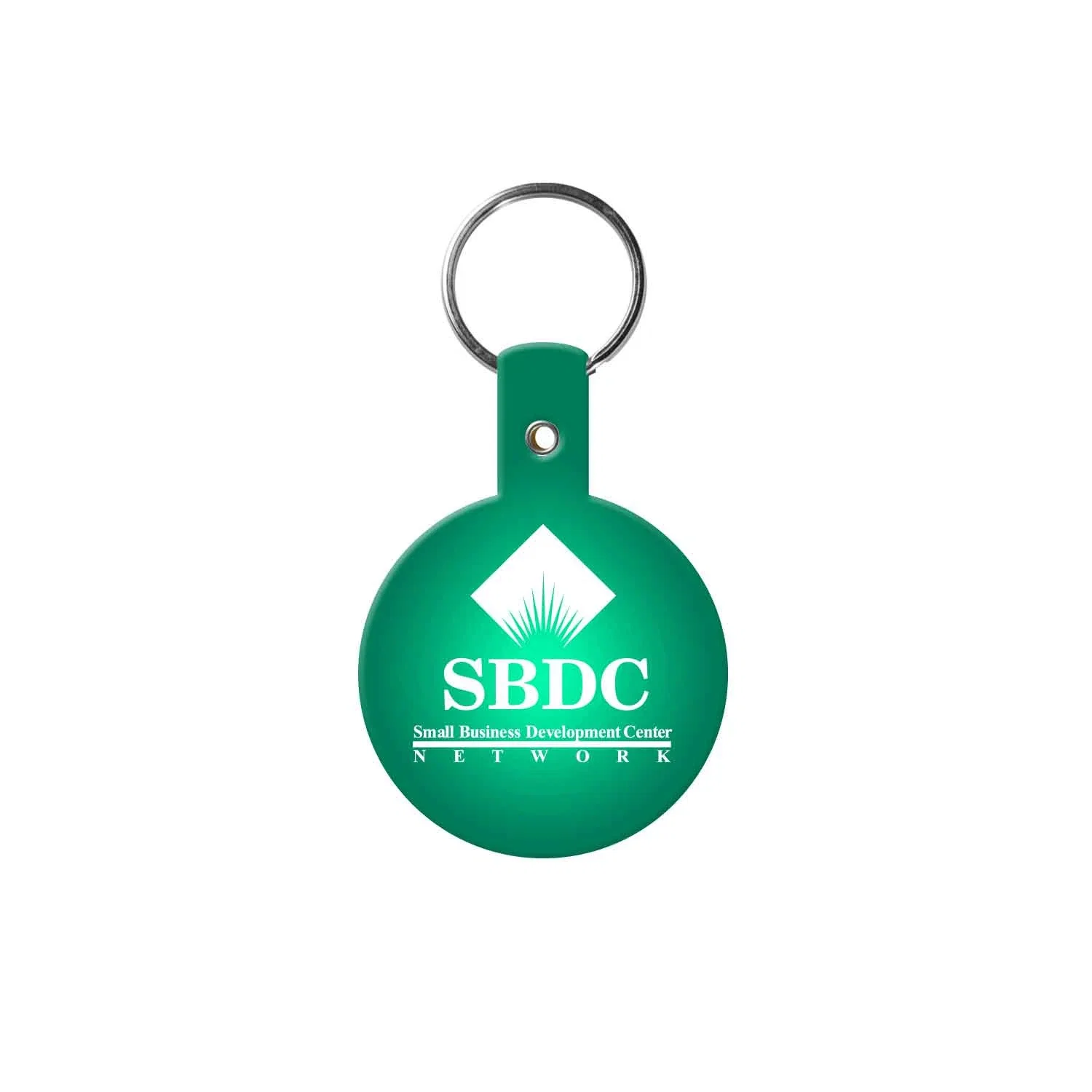 Circle Flexible Key Tag — view 3