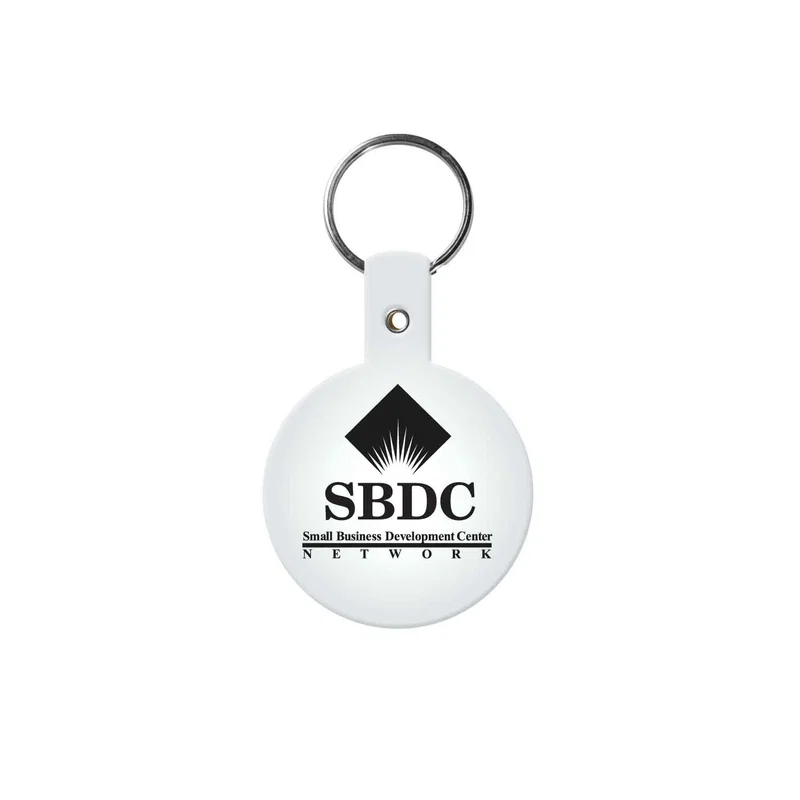 Circle Flexible Key Tag — view 7