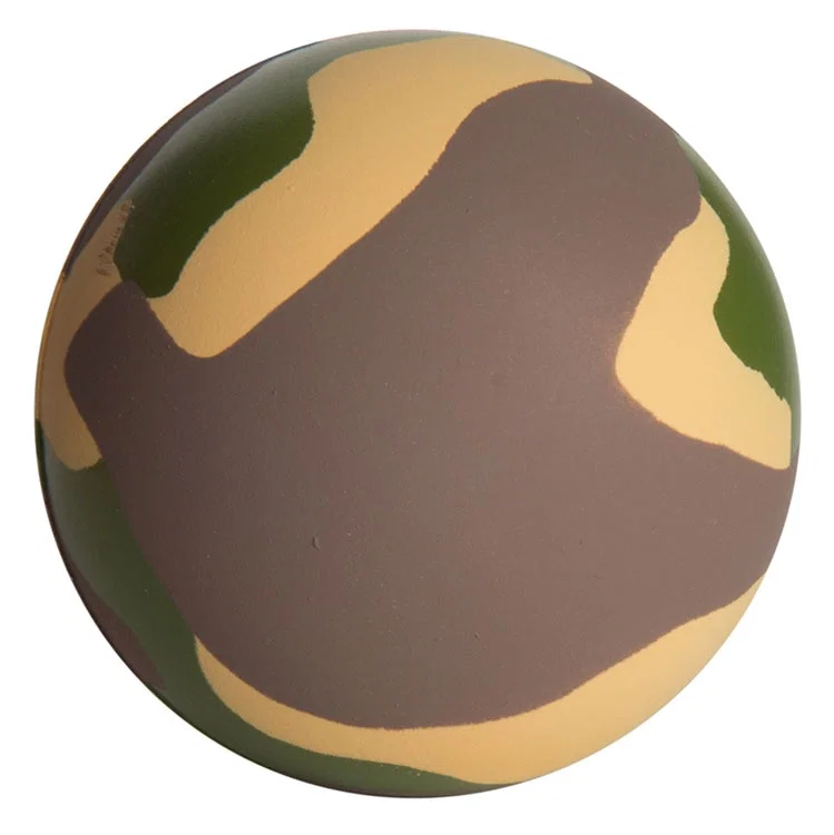 Imprinted Classic Camo Stress Ball — view 2