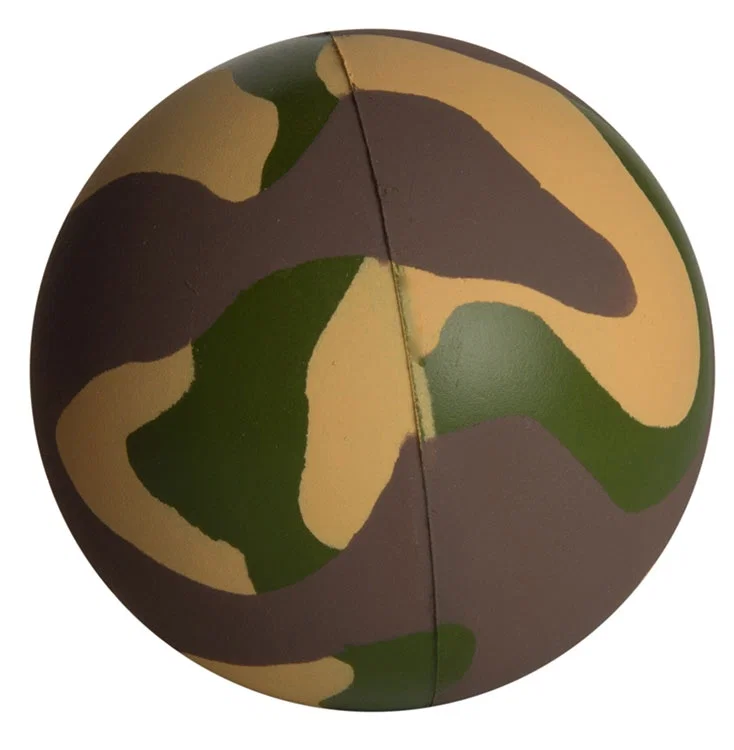 Imprinted Classic Camo Stress Ball — view 4