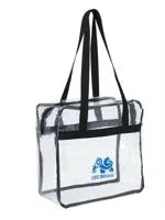 Good Value™ Clear Zippered Tote — view 2