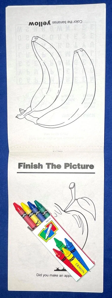 Custom Color Fun Kids Activity Pad - One Color Imprint — view 2