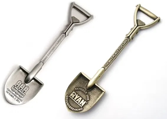 Custom Commemorative Shovel (6-3/4") β view 1