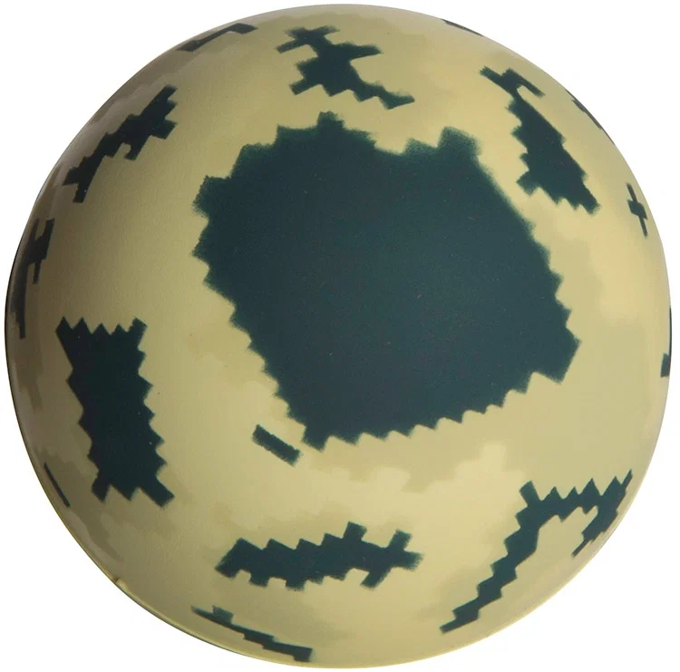 Custom Printed Digital Camo Stress Ball — view 4