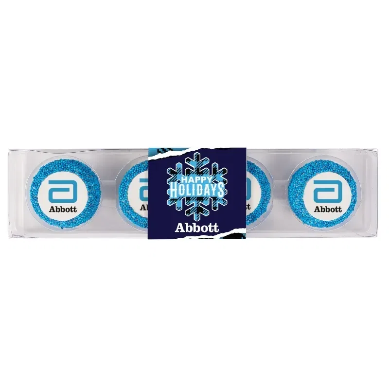 Custom Dipped Sandwich Cookies - 4pc — view 3