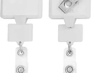 Custom Double Up Retractable ID Badge Reel — view 3