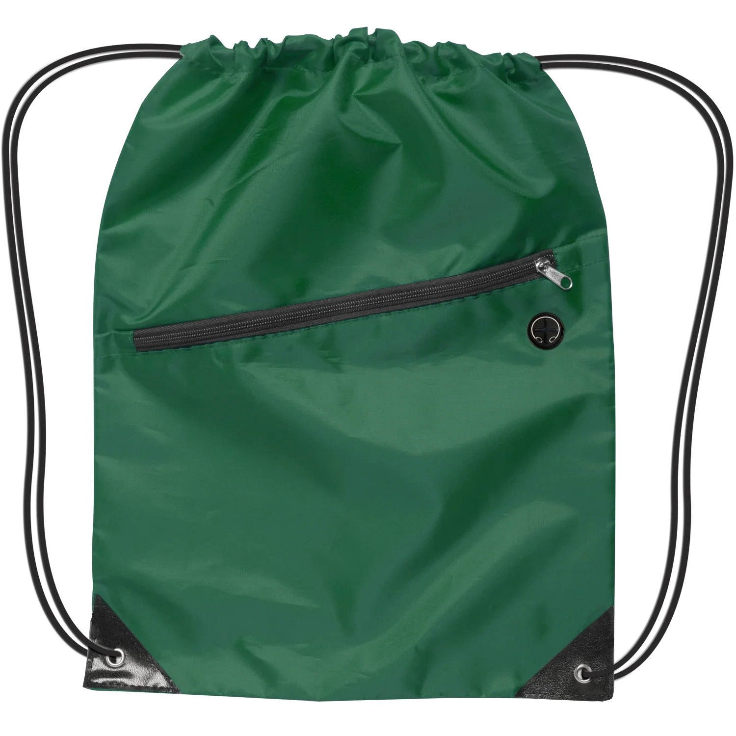 Drawstring Backpack w/Zipper — view 6