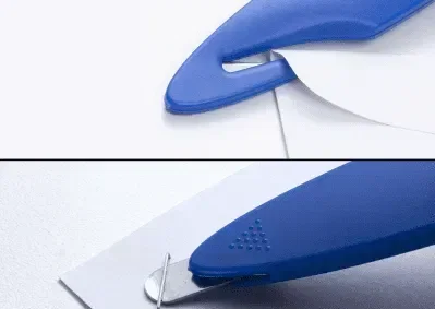 Custom Dual Letter Opener & Staple Remover — view 3