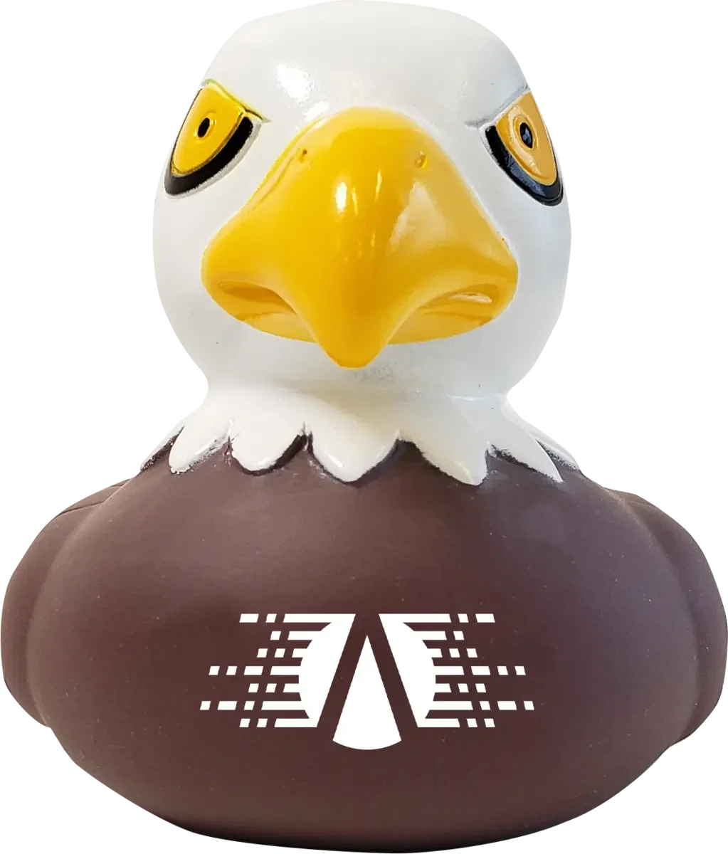 Custom Eagle Rubber Duck