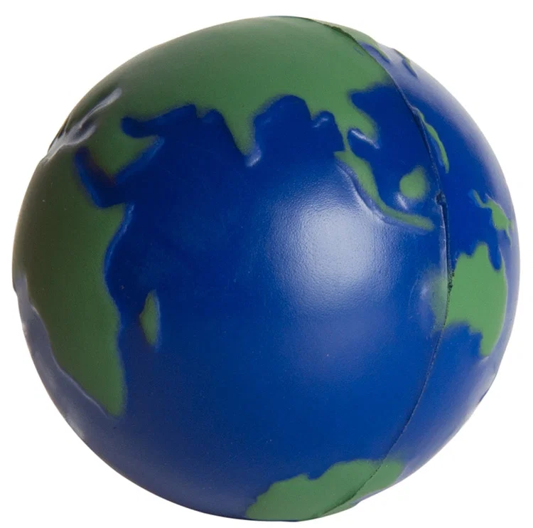 Logo Earth Stress Ball — view 2