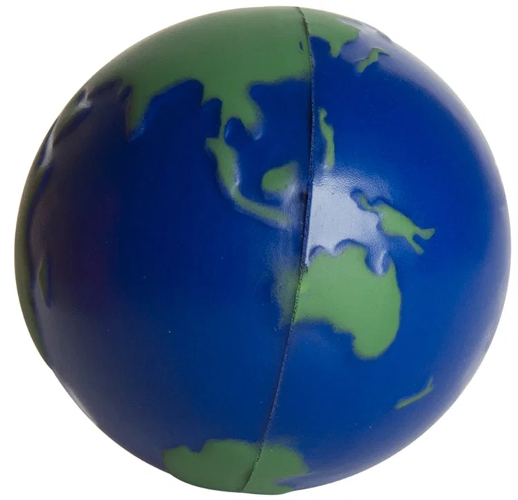 Logo Earth Stress Ball — view 3