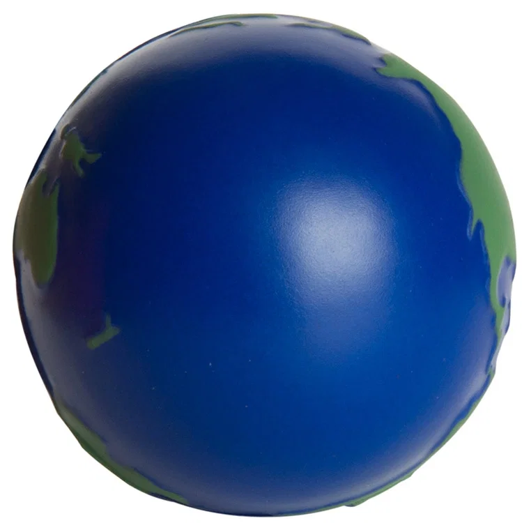 Logo Earth Stress Ball — view 5