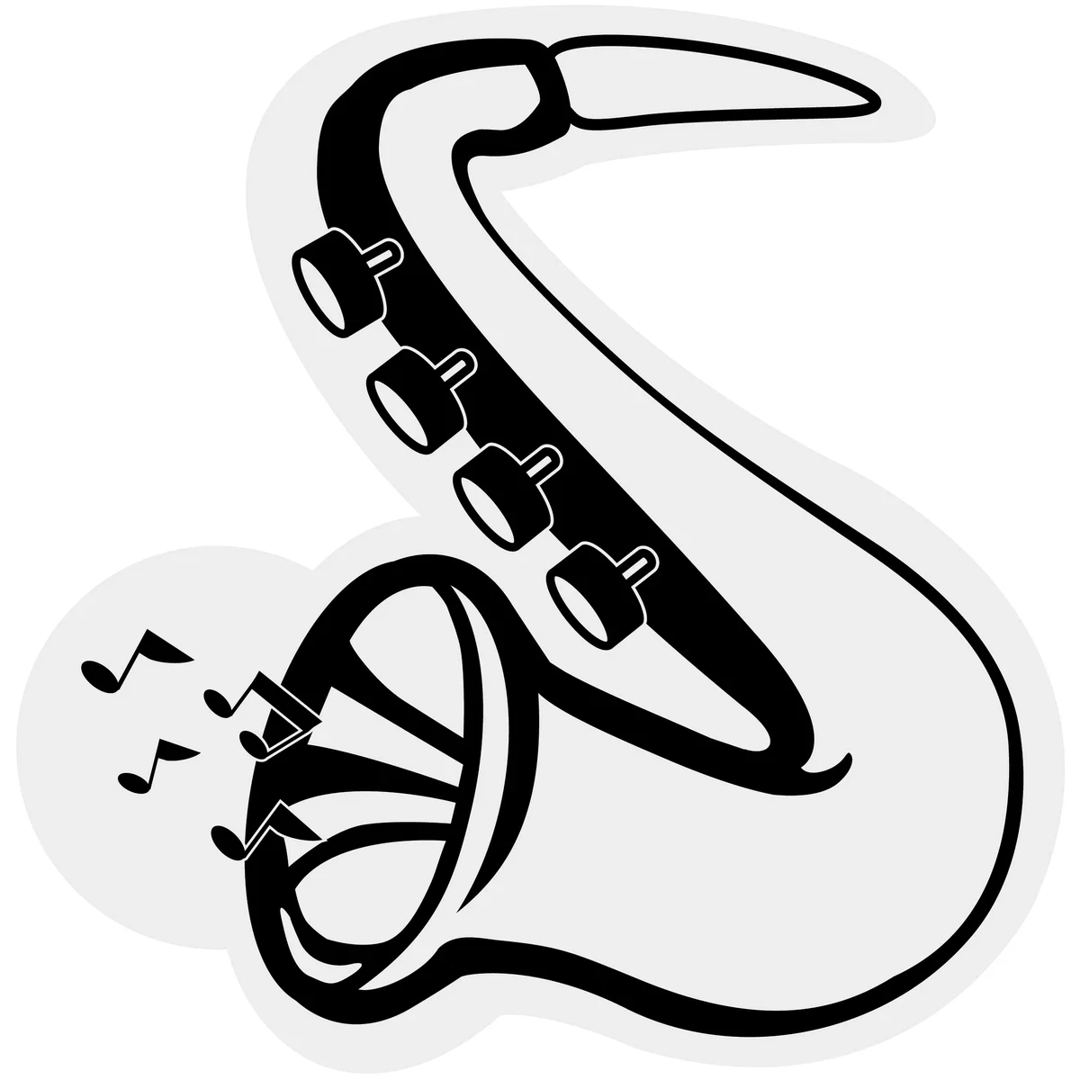 Foam Saxophone Waver — view 12