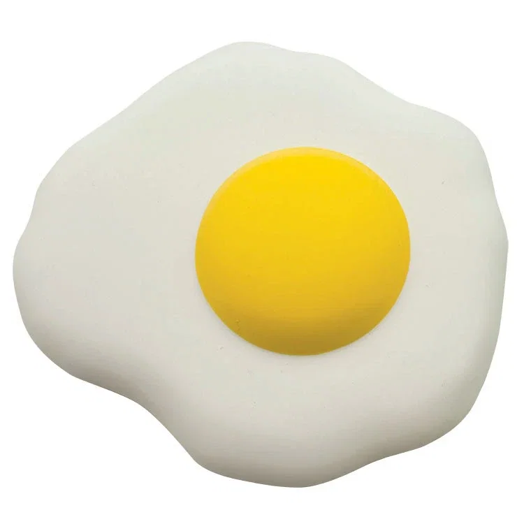 Promotional Fried Egg Stress Reliever — view 2
