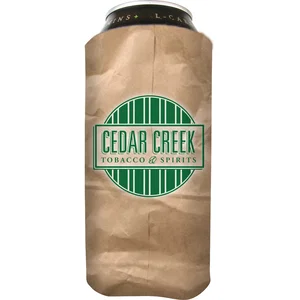 USA-Made 16 oz Can Cooler, High-Density Foam, Full-Color Wrap