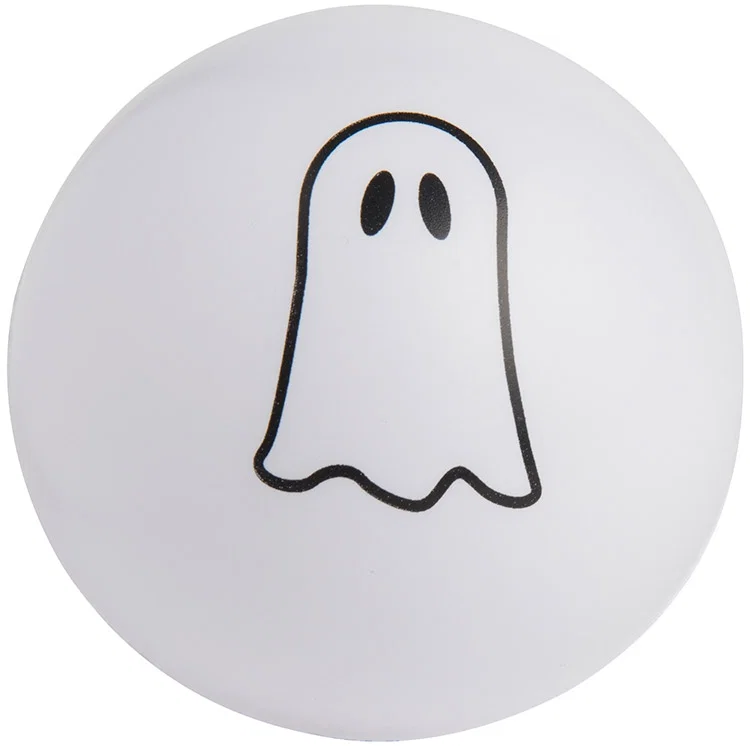 Custom Printed Ghost Stress Ball — view 3